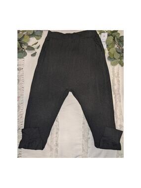 Beyond Yoga Harem Pant in Dark Heather Grey